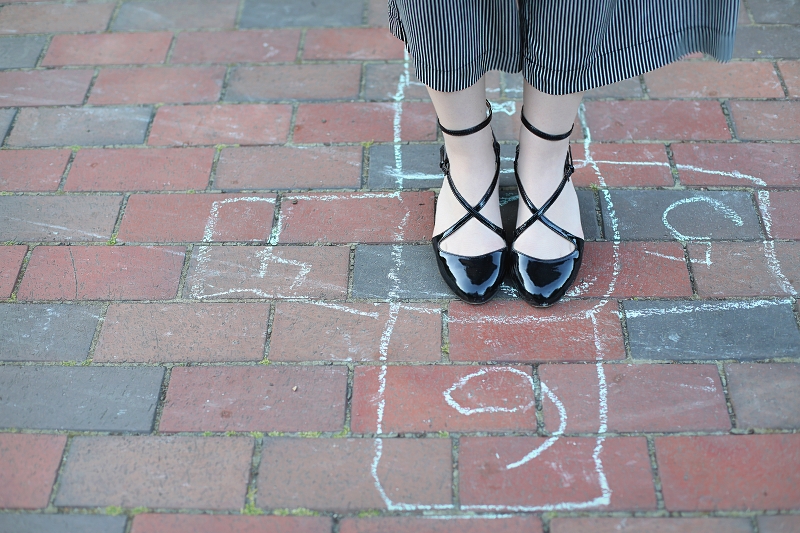 Buty z paskami, jak do tańca