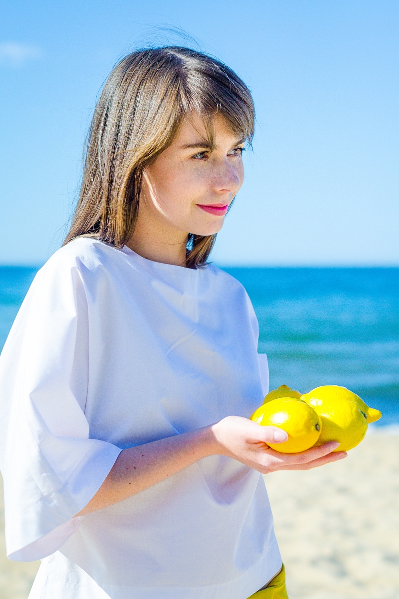 Sesja zdjęciowa z użyciem owoców