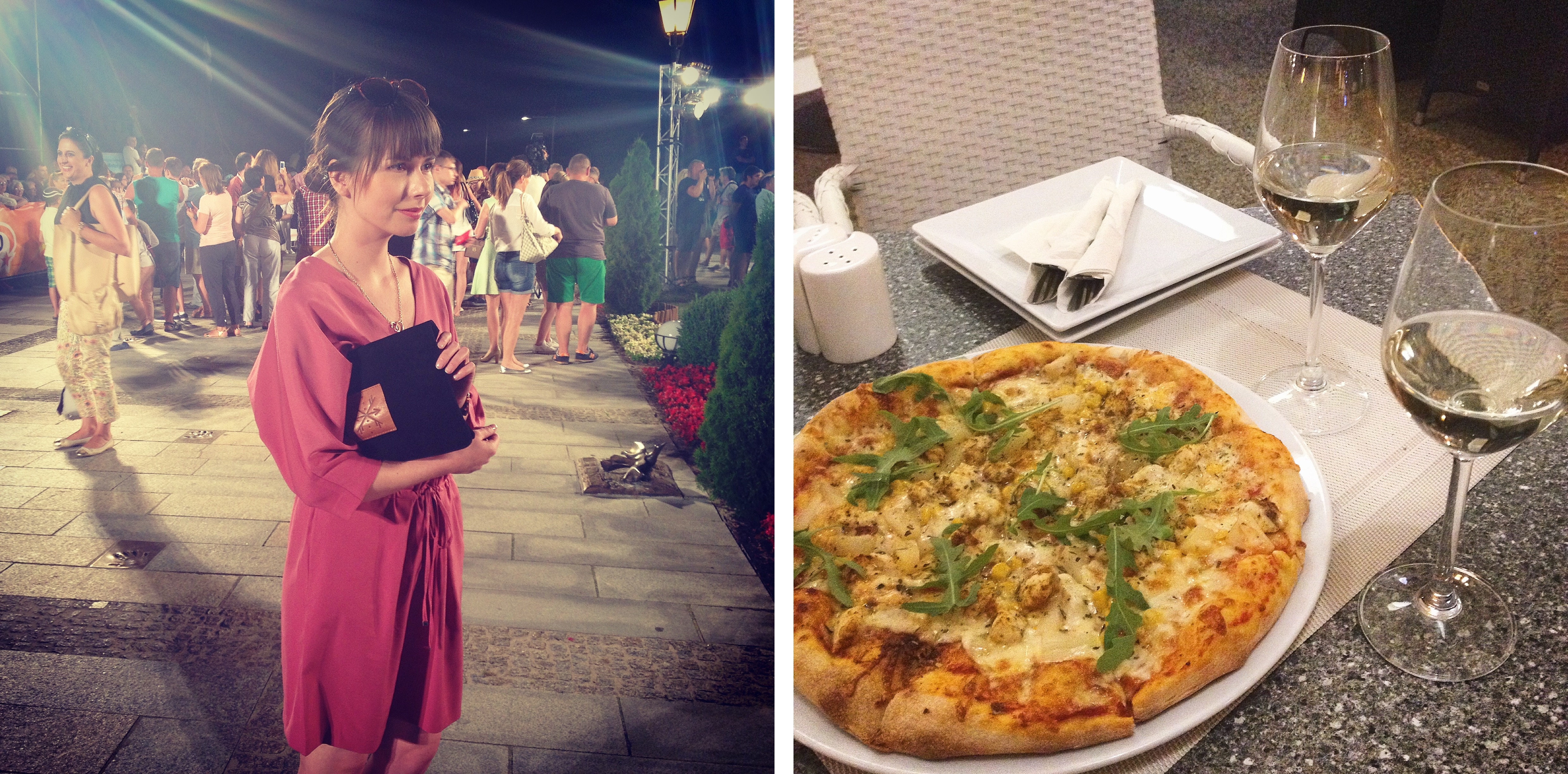 Instagram mix międzyzdroje - pizza i stylizacja z gali