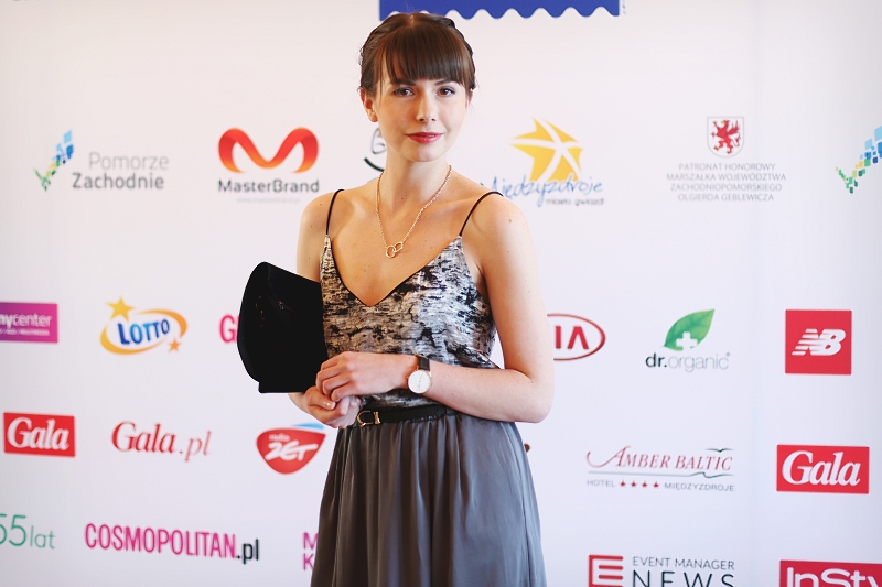 Zdjęcie na ściance na 20 Festiwalu Gwiazd