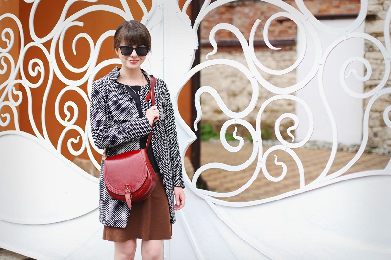 Torebka skórzana ze stoiska z pamiątkami Torebka skórzana ze stoiska z pamiątkami