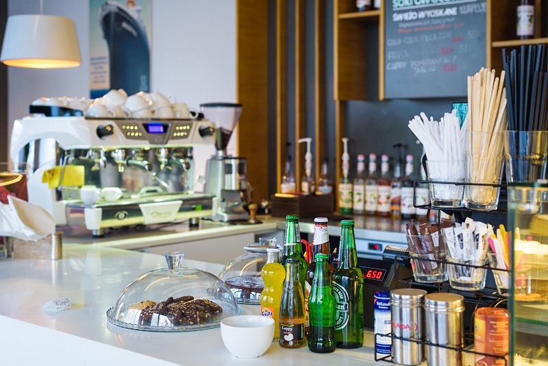 Bar/ lada w Corner Cafe w Gdyni