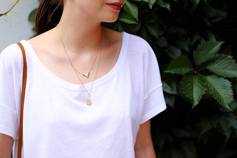 Delikatny naszyjnik złoty