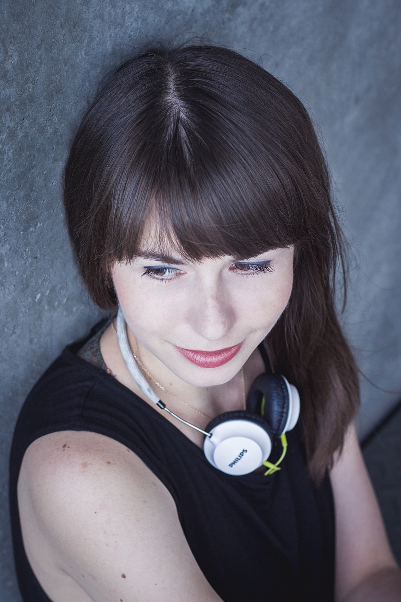 Portret z góry - sesja zdjęciowa - blog modowy - Infobox Gdynia