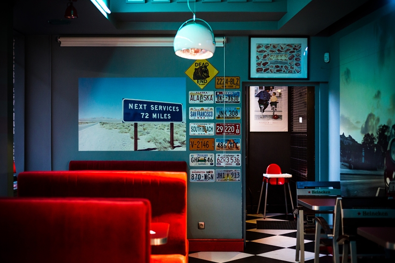 Wystrój Casino Diner