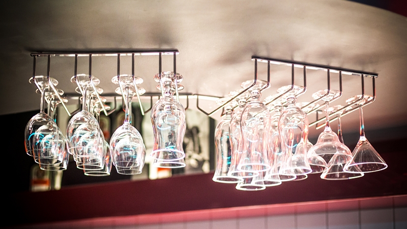 Casino Diner - szkło