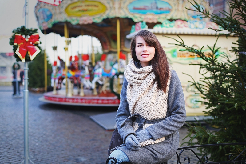 Karuzela na Jarmarku Bożonarodzeniowym