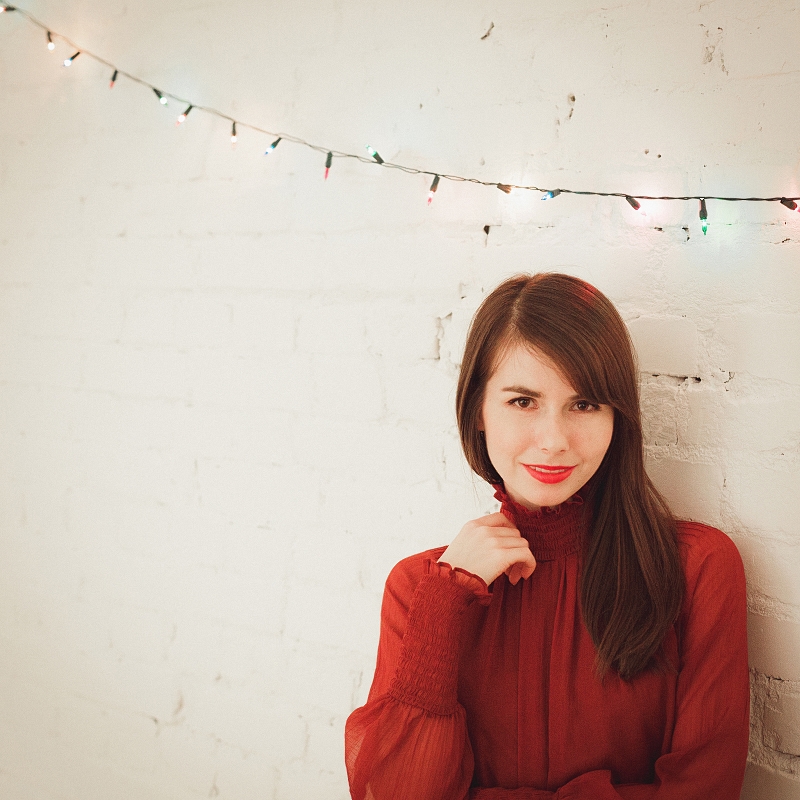 Sesja na tle ceglanej ściany