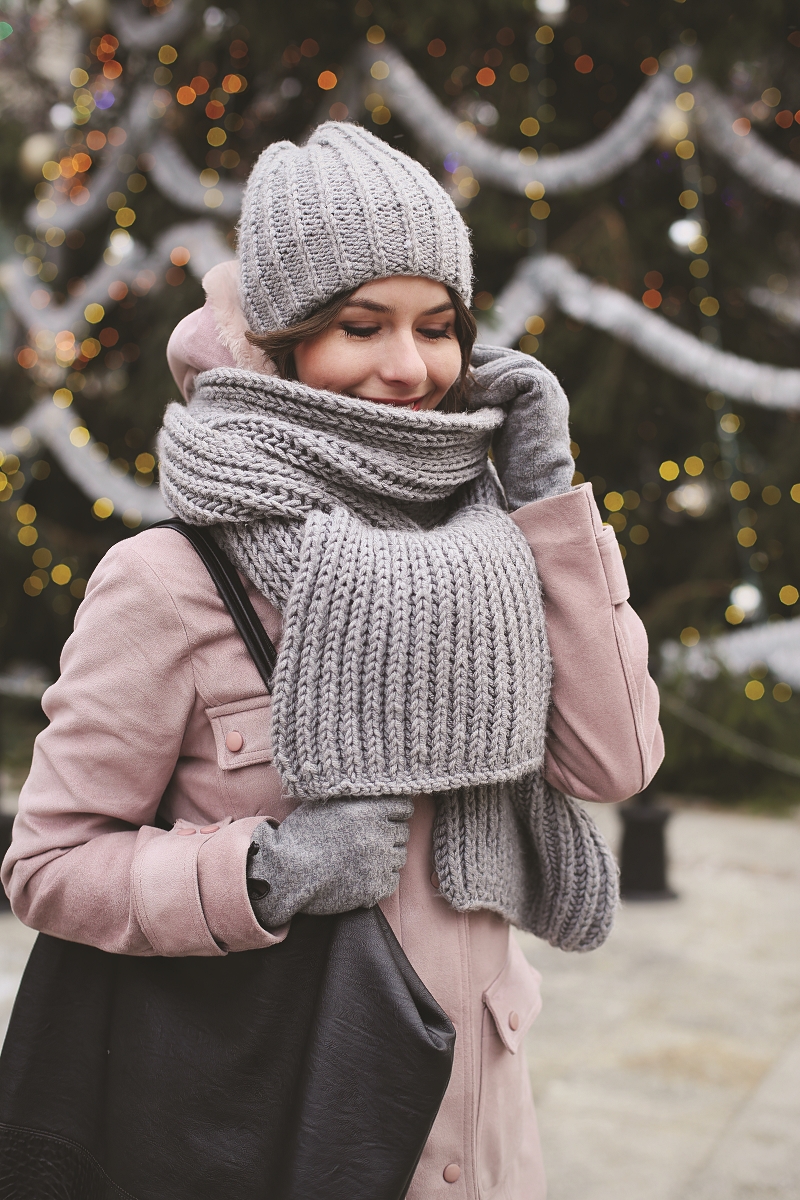 Ręcznie robione zimowe dodatki