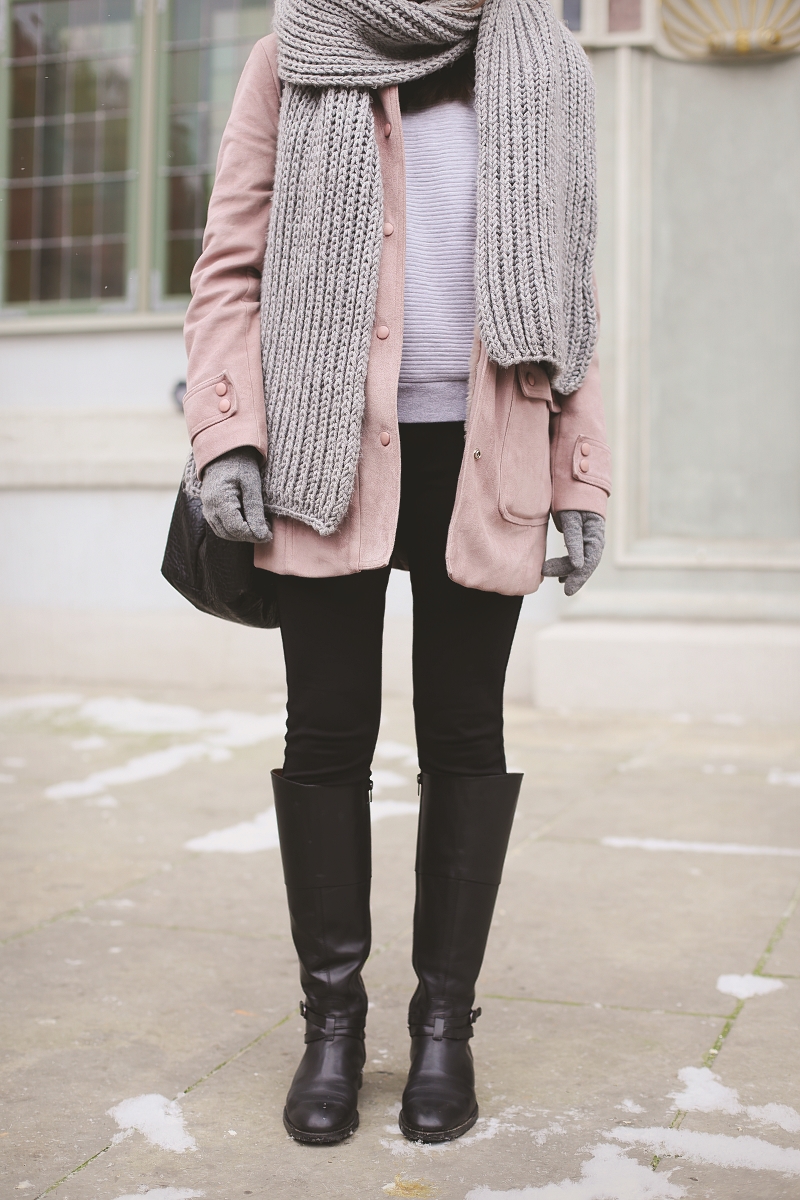 Minimalizm - ciepły zestaw na zimę