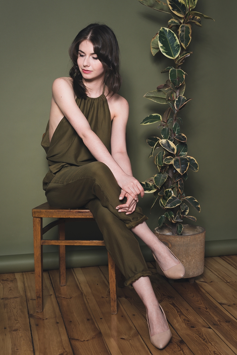 Stylizacja w zieleniach