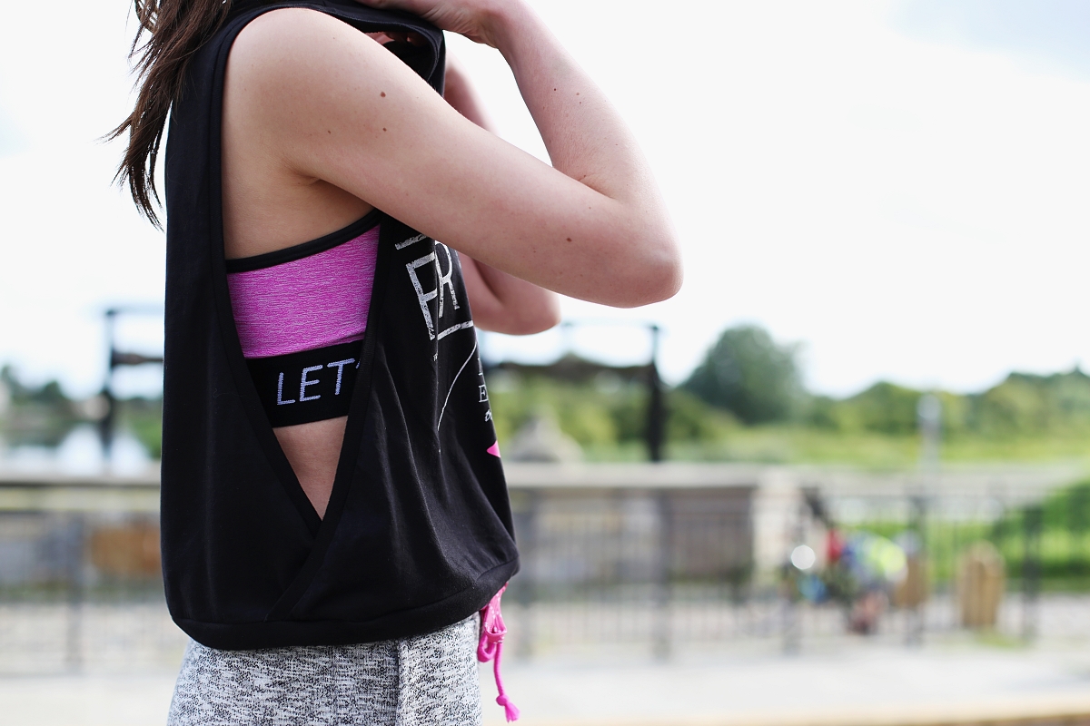 Strój sportowy - biustonosz