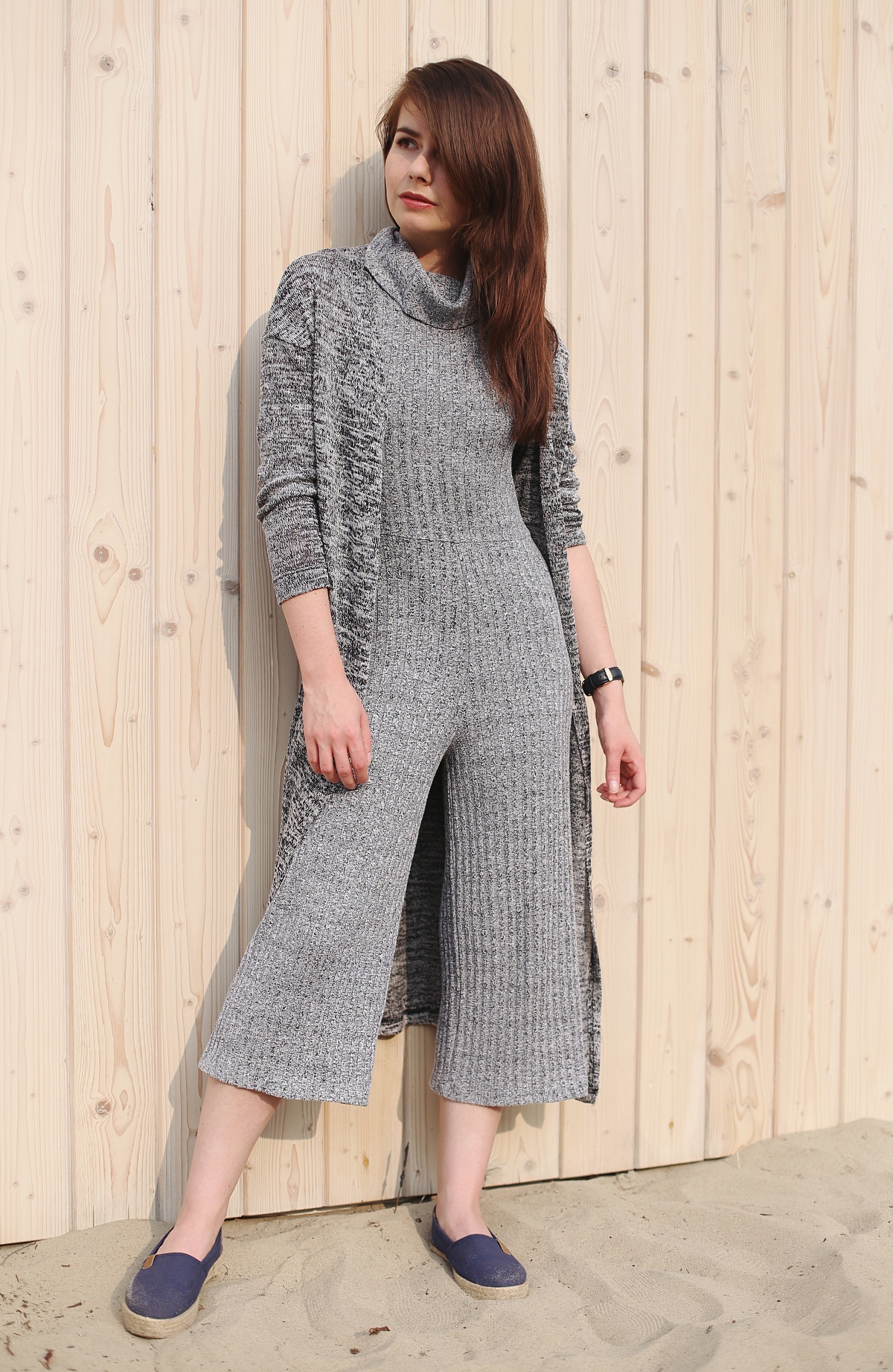 Kombinezon z dołem a'la culottes