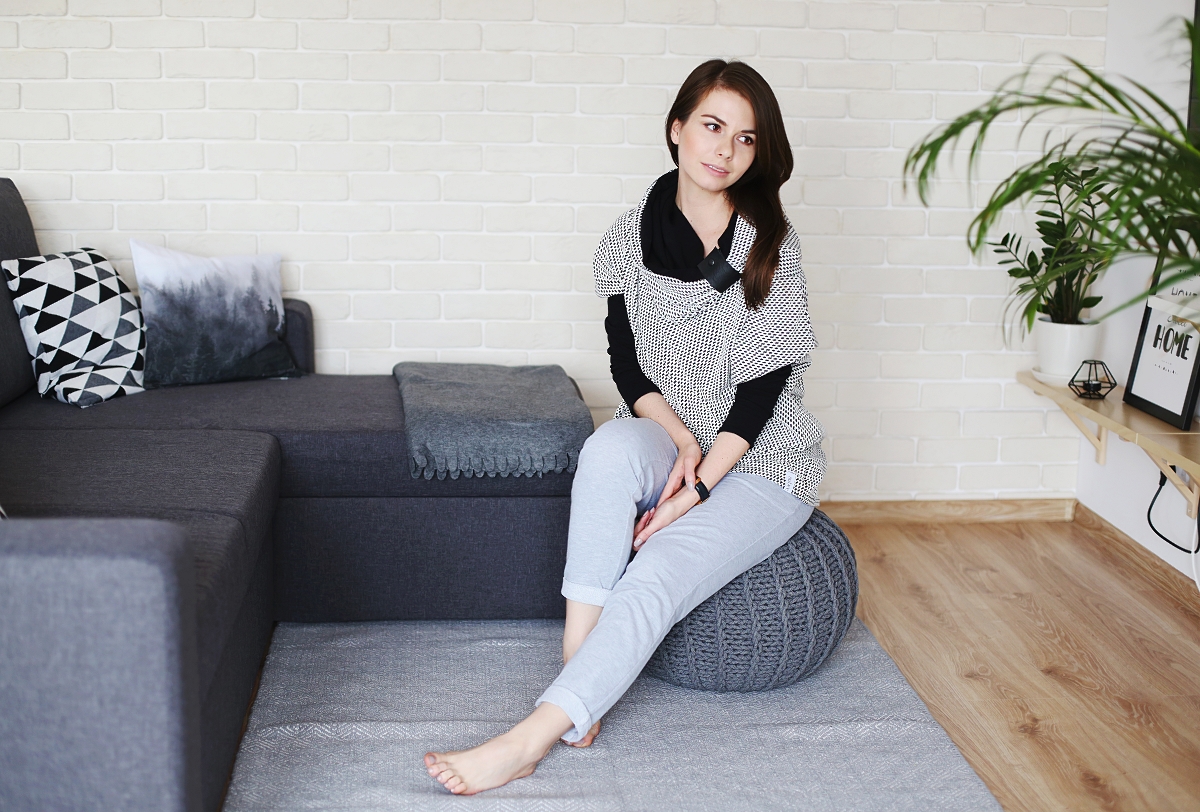 Mieszkanie w skandynawskim stylu & stylizacja dresowa