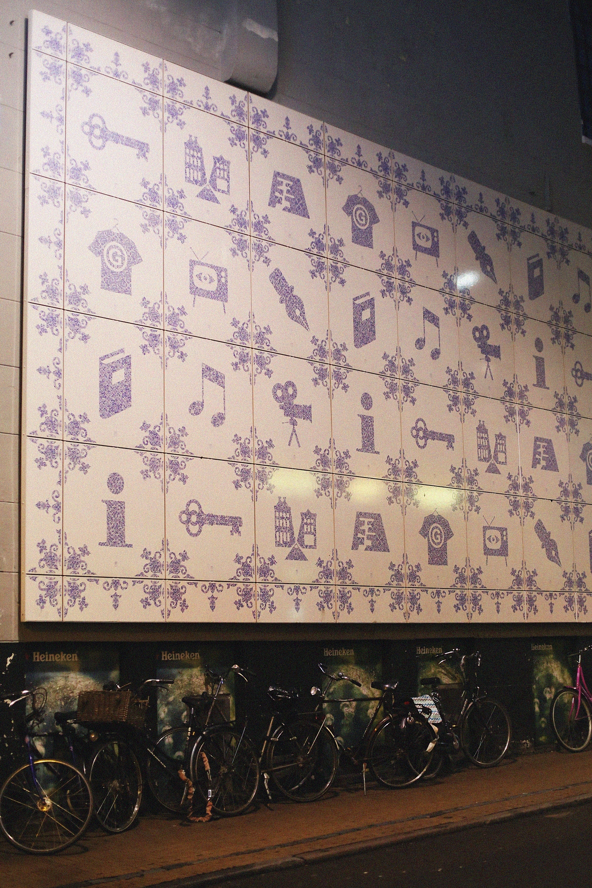 Groningen - kafle na ścianie Groningen - kafle na ścianie