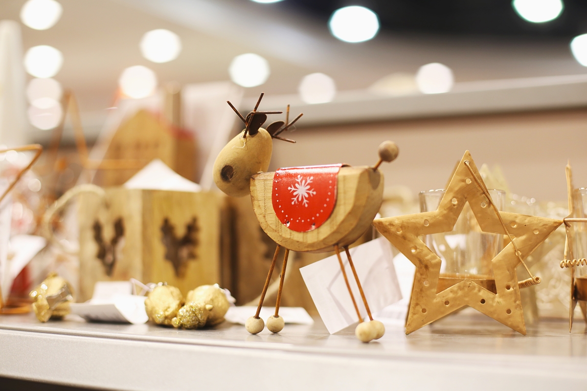 Drewniane ozdoby świąteczne