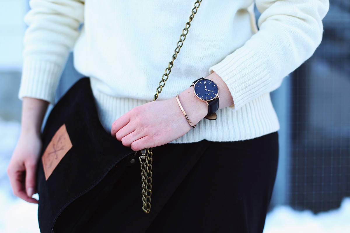 Zegarek Daniel Wellington i torebka Słoń Torbalski