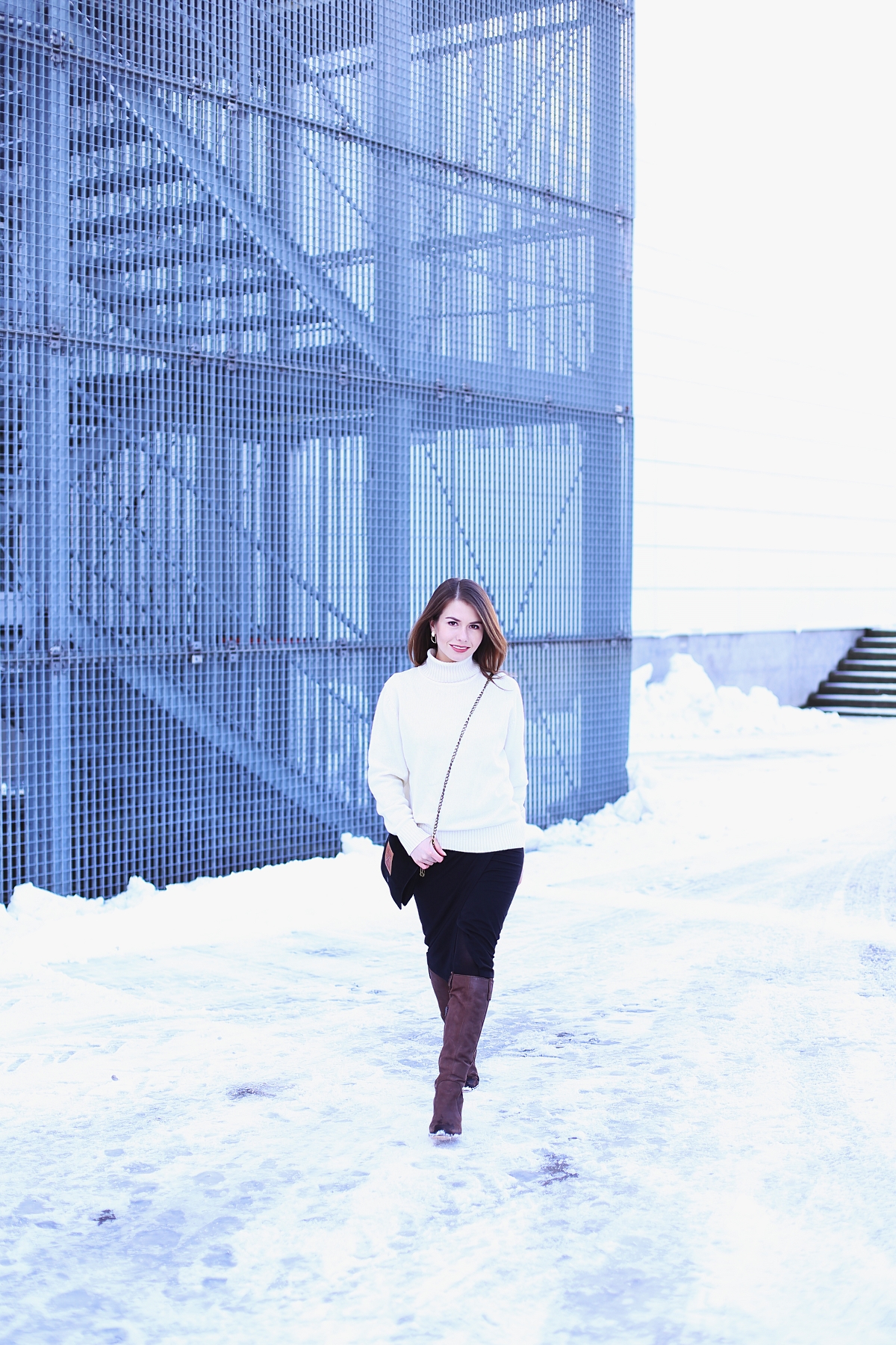 Wełniany golf z secodhandu