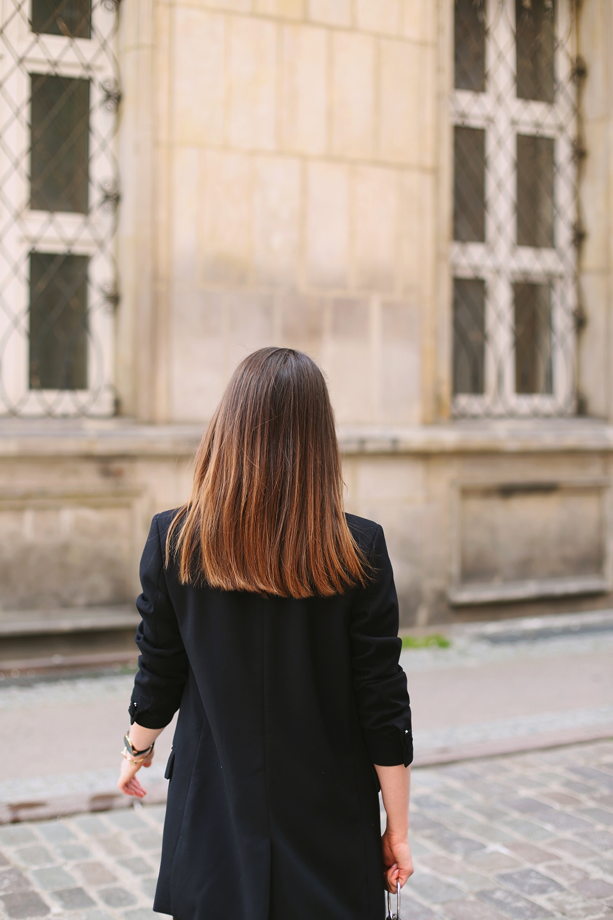 Militarna sukienka khaki & marynarka oversize