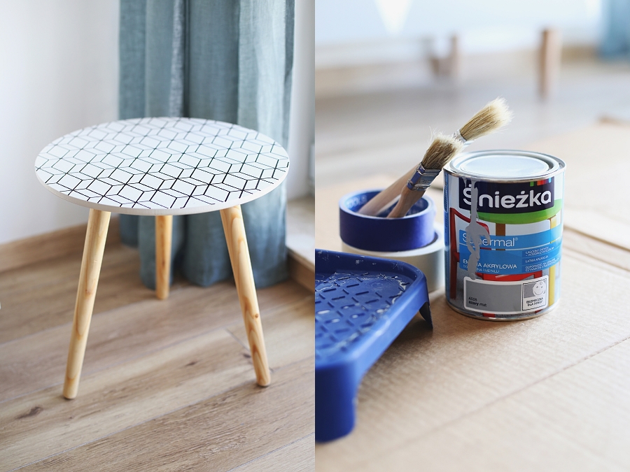 Stolik kawowy DIY - Śnieżka Supermal