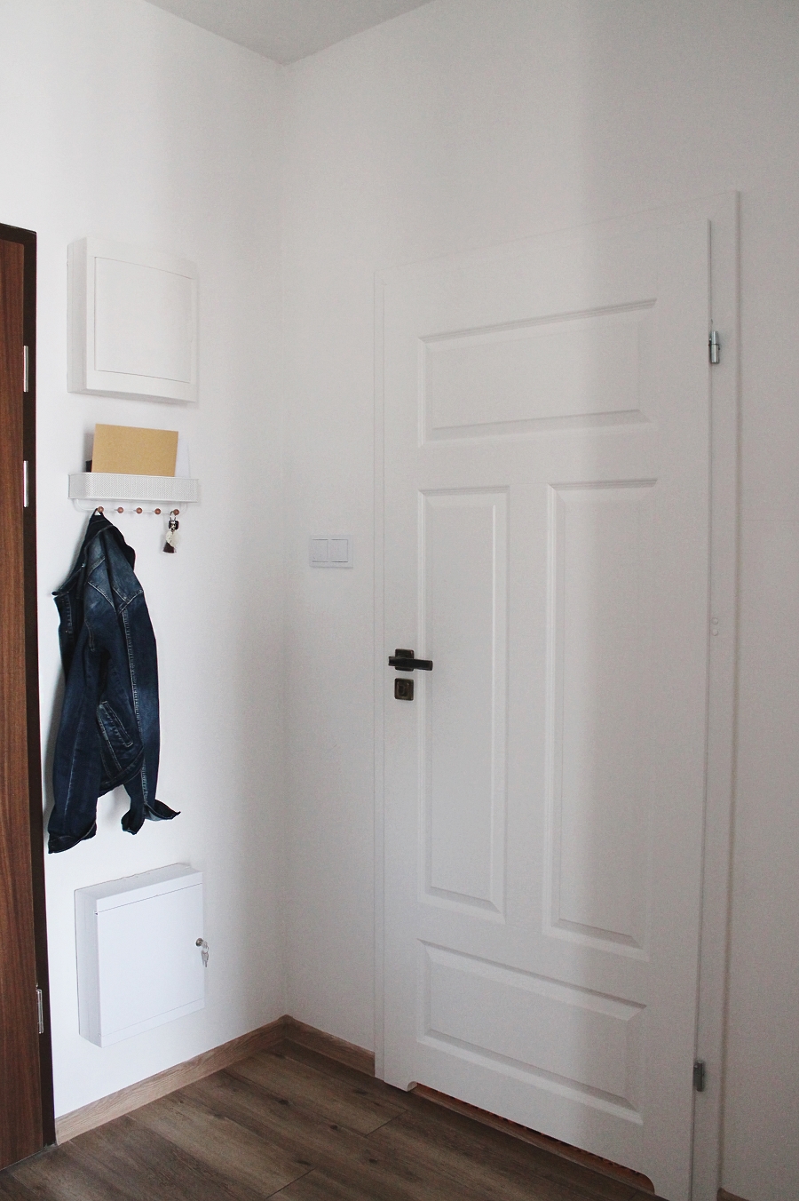 Przedpokój otwarty na salon