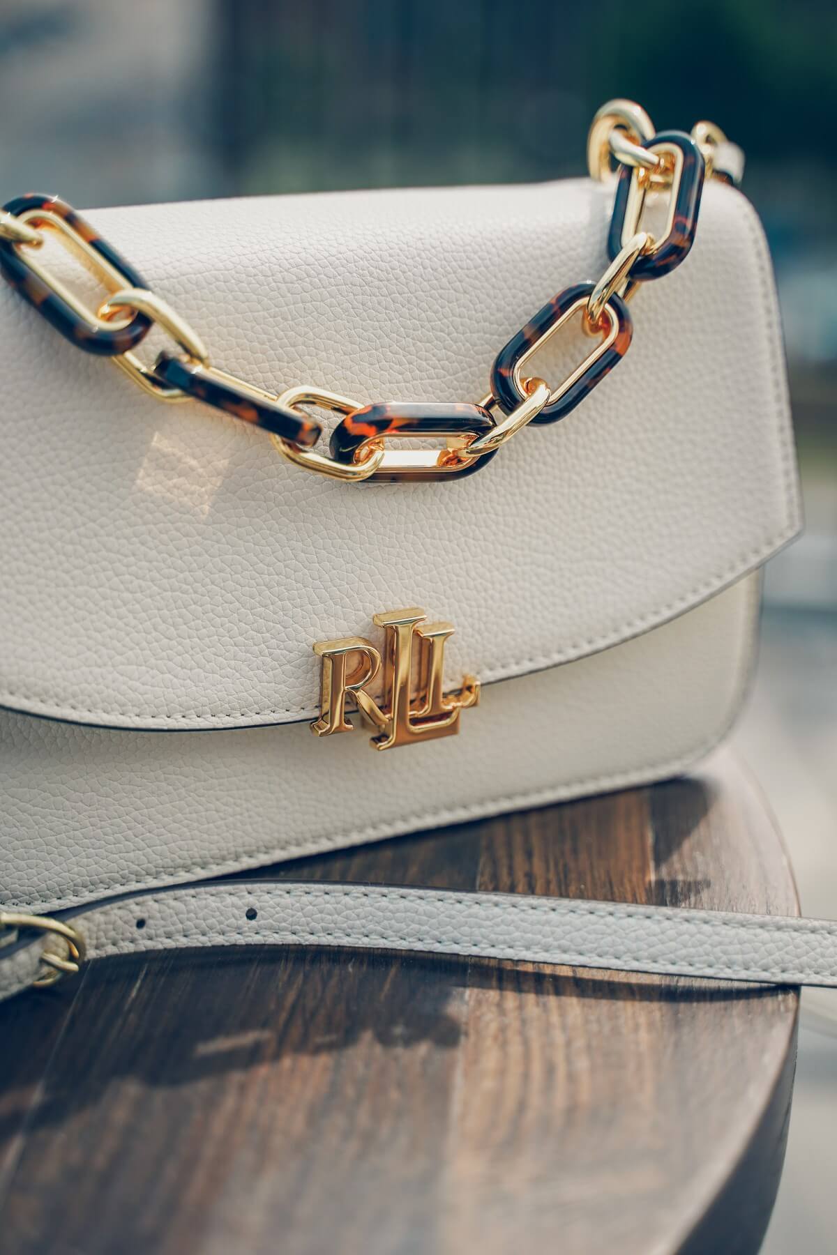 Torebka Ralph Lauren van graaf