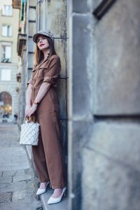 stylizacja z kombinezonem sesja wrocław