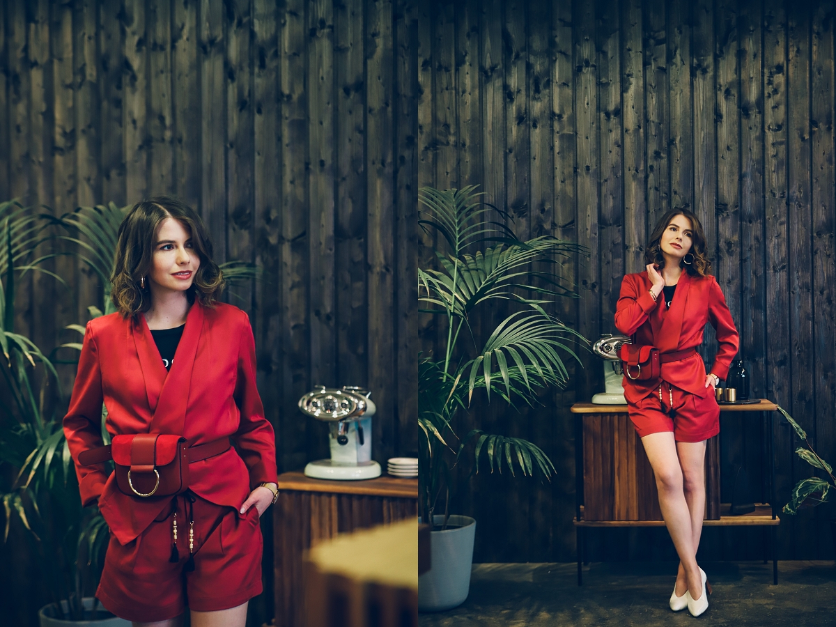 jak nosic damski garnitur