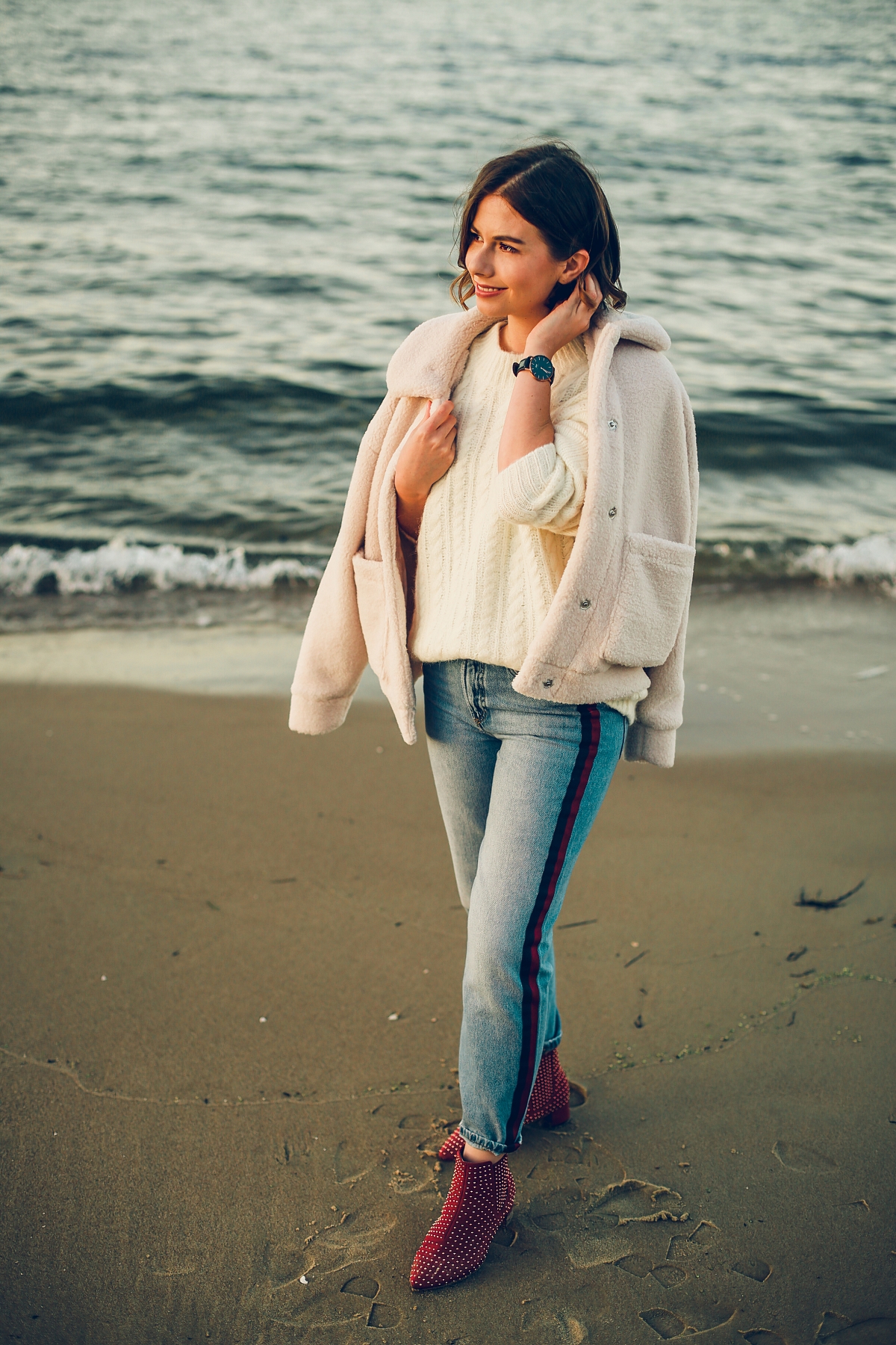 kurtka miś pluszowe okrycie wierzchnie