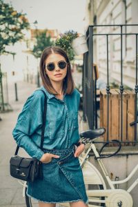 jeans total look torebka wittchen