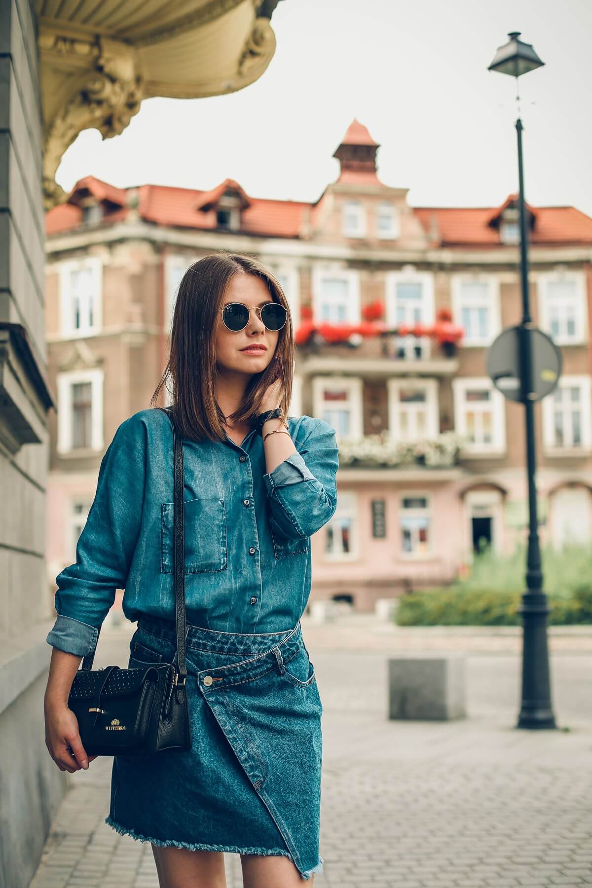 wittchen torebka skórzana listonoszka 