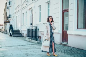 wiosenna stylizacja orsay szmizjerka w krate