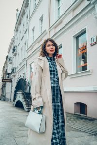 szmizjerka w krate orsay blog modowy street style gdansk