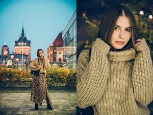 beżowy total look cętki forum gdańsk