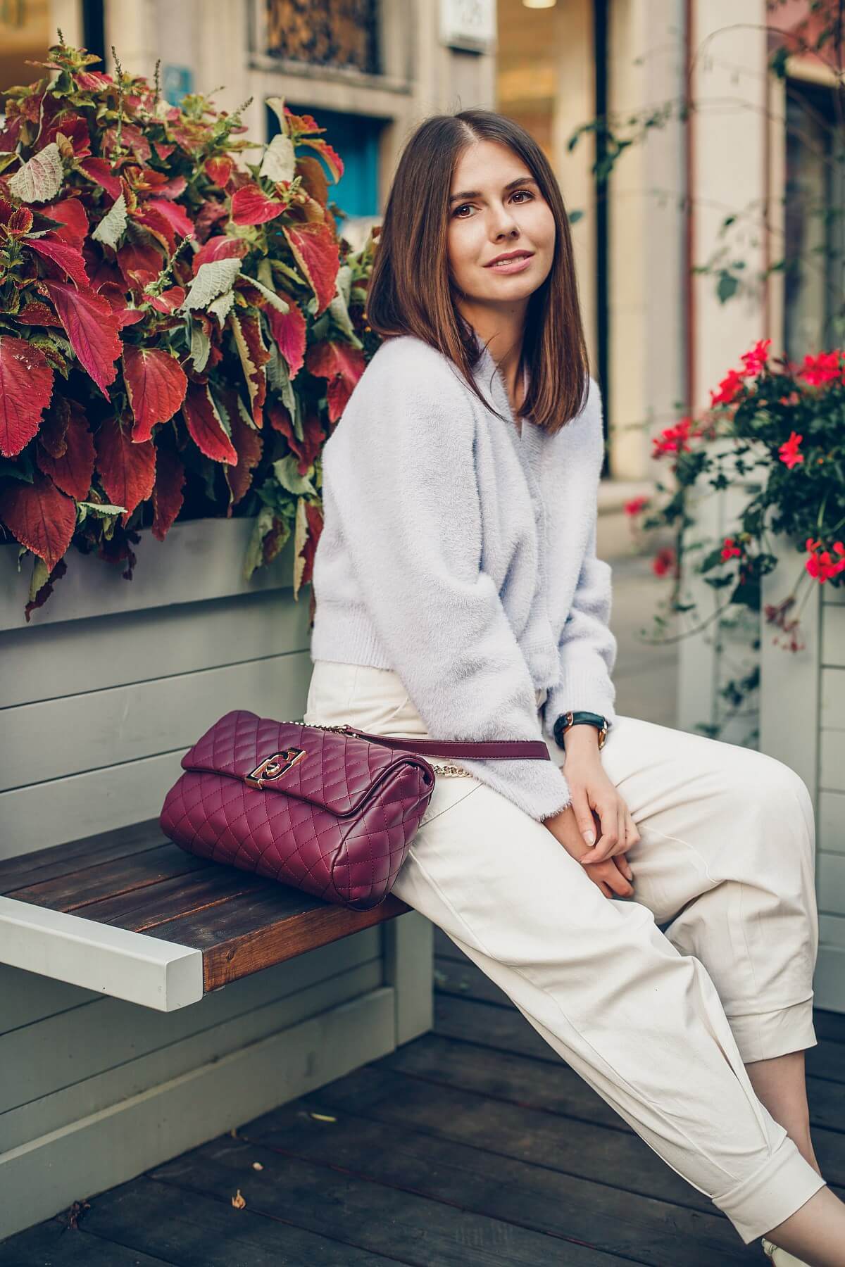 rozpinany kardigan slouchy jesienne trendy forum gdańsk