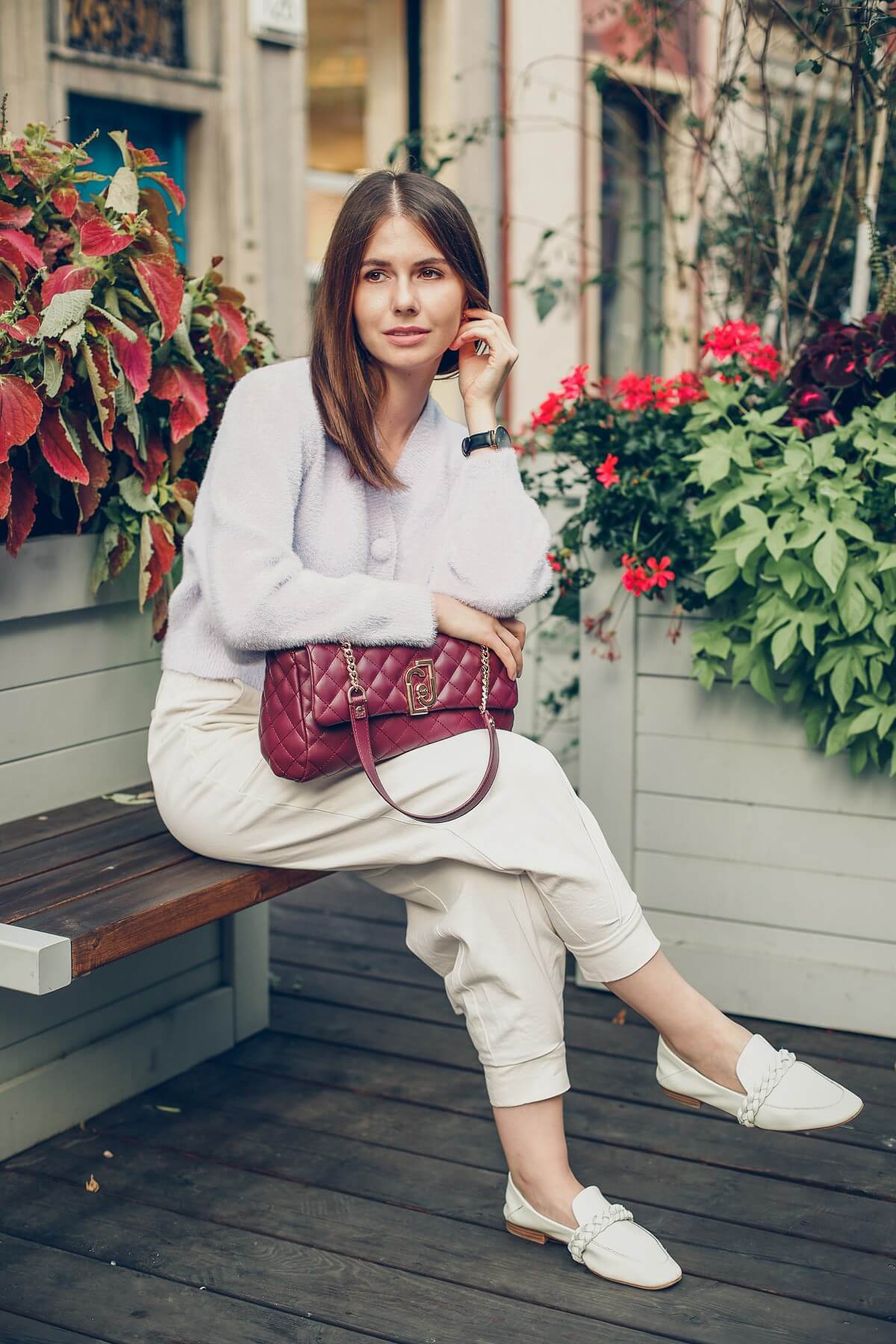rozpinany kardigan slouchy jesienne trendy forum gdańsk