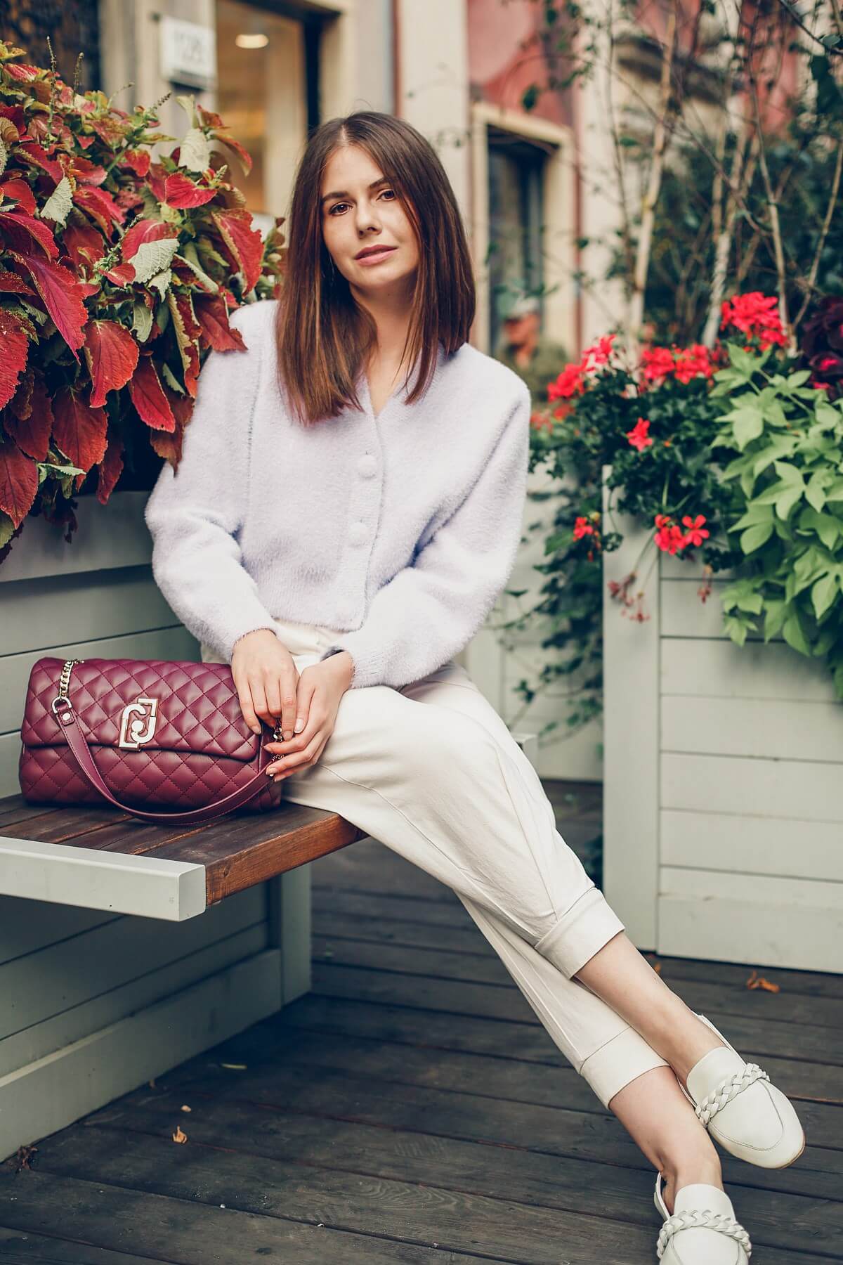 rozpinany kardigan slouchy jesienne trendy forum gdańsk