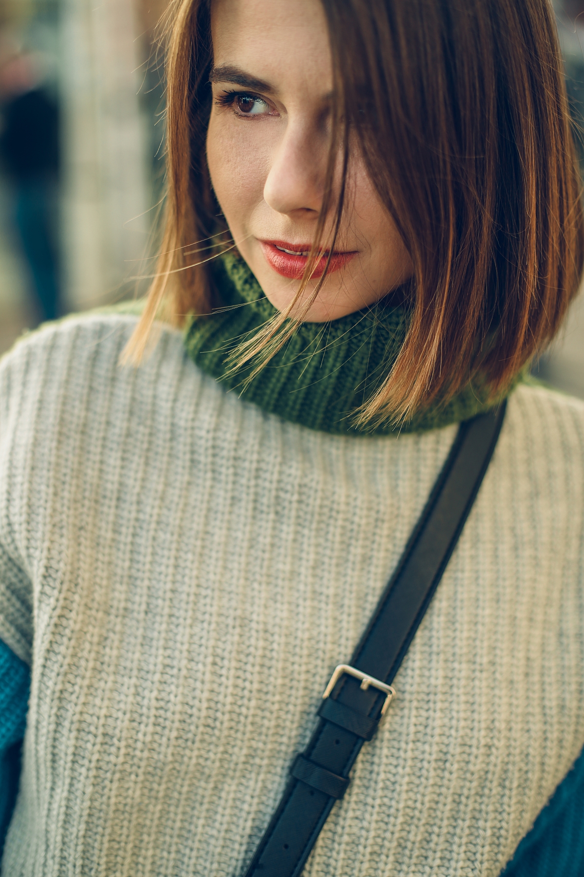 golf plisowana spodnica blog modowy stylizacja  gdansk