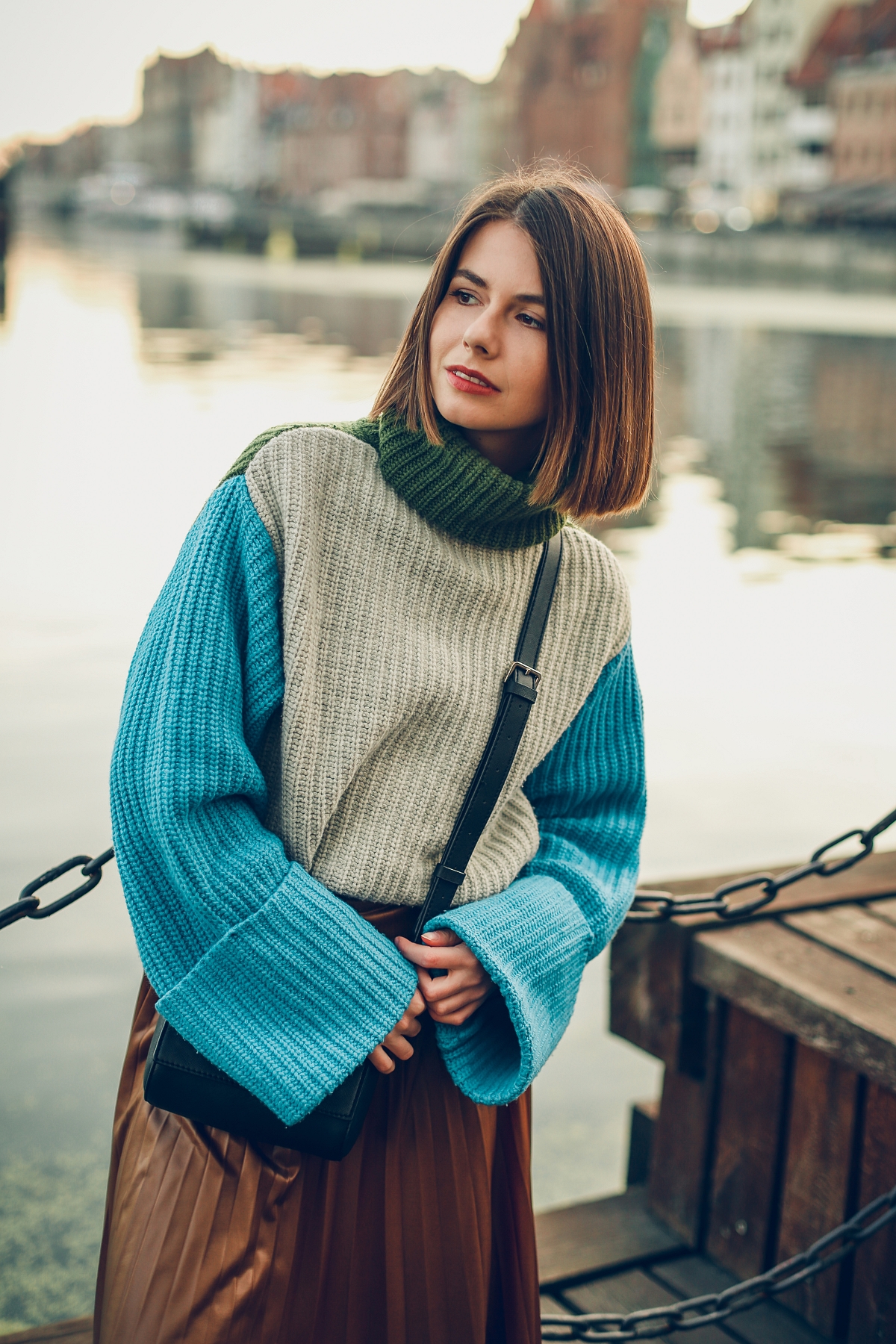 golf plisowana spodnica blog modowy gdansk