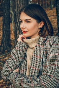 klif orłowski jesienny look ootd płaszcz z domieszką wełny